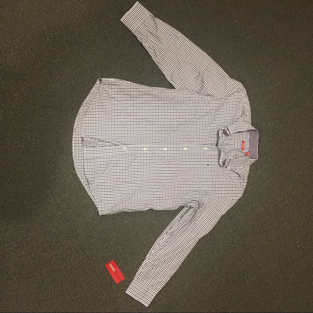 IZOD plaid casual Button Up Shirt